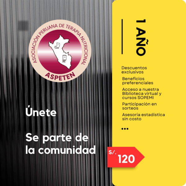 Membresía por 1 año - ASPETEN